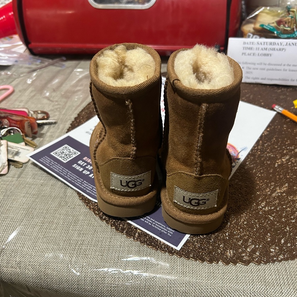 UGG Tan Sheepskin Boots